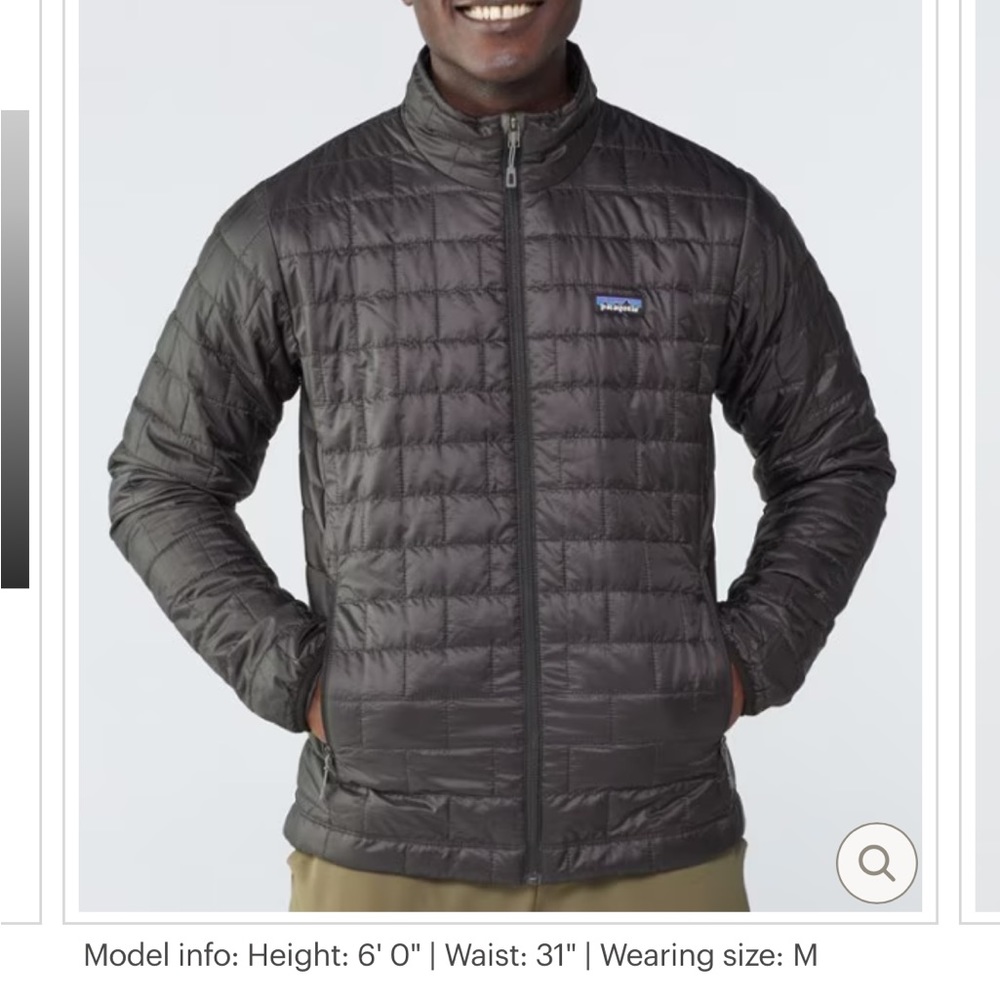 Men’s Patagonia Nano Puff Jacket. Size M.